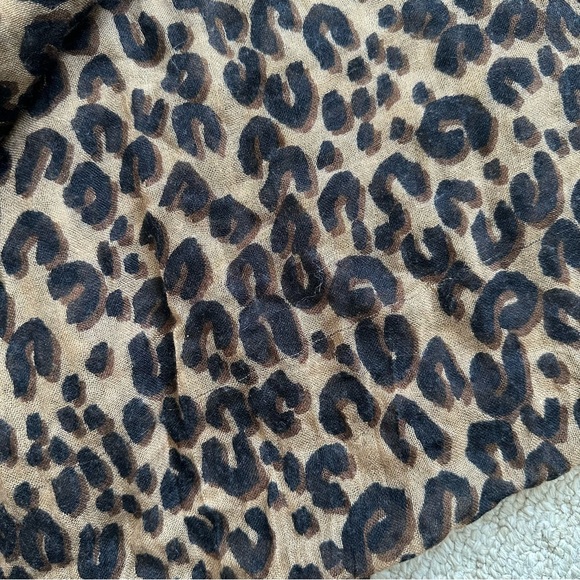 Louis Vuitton Leopard Print Stole Scarf - Picture 4 of 8